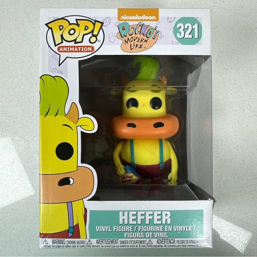 Funko Pop! Heffer #321 Rocko’s Modern Life Nickelodeon Animation Figure